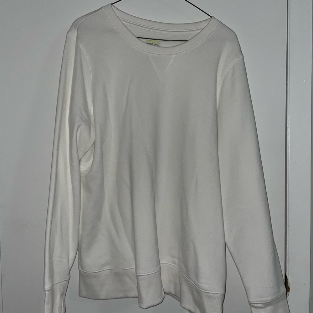 White Crew Neck
